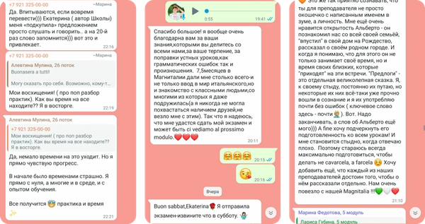 Отзыв ученика школы Magnitalia, скриншот 4