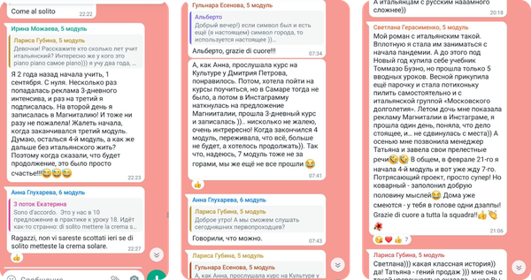 Отзыв ученика школы Magnitalia, скриншот 6